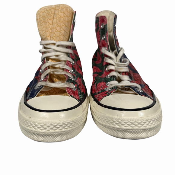 Converse Chuck 70 High Top Culture Weave Floral Multi Mens Size 11.5 - Picture 3 of 7